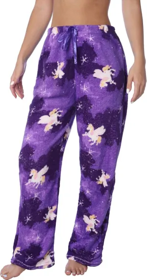 Active Club Womens Valentine Pajama Pants - Valentine PJ Fleece Lounge PJs for Women, Fun Cute Pajama Pants for Women