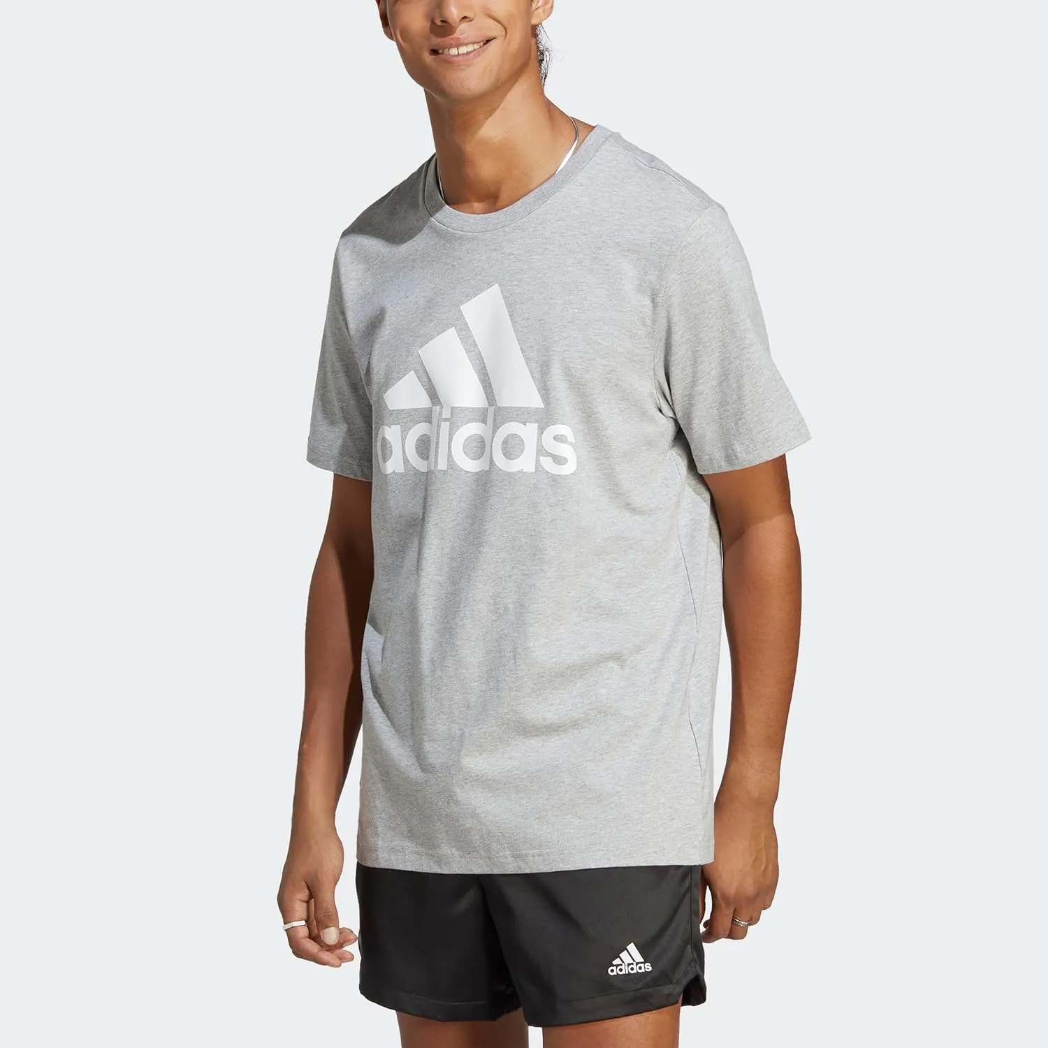 adidas Men's Essentials Single Jersey 3-Stripes T-Shirt