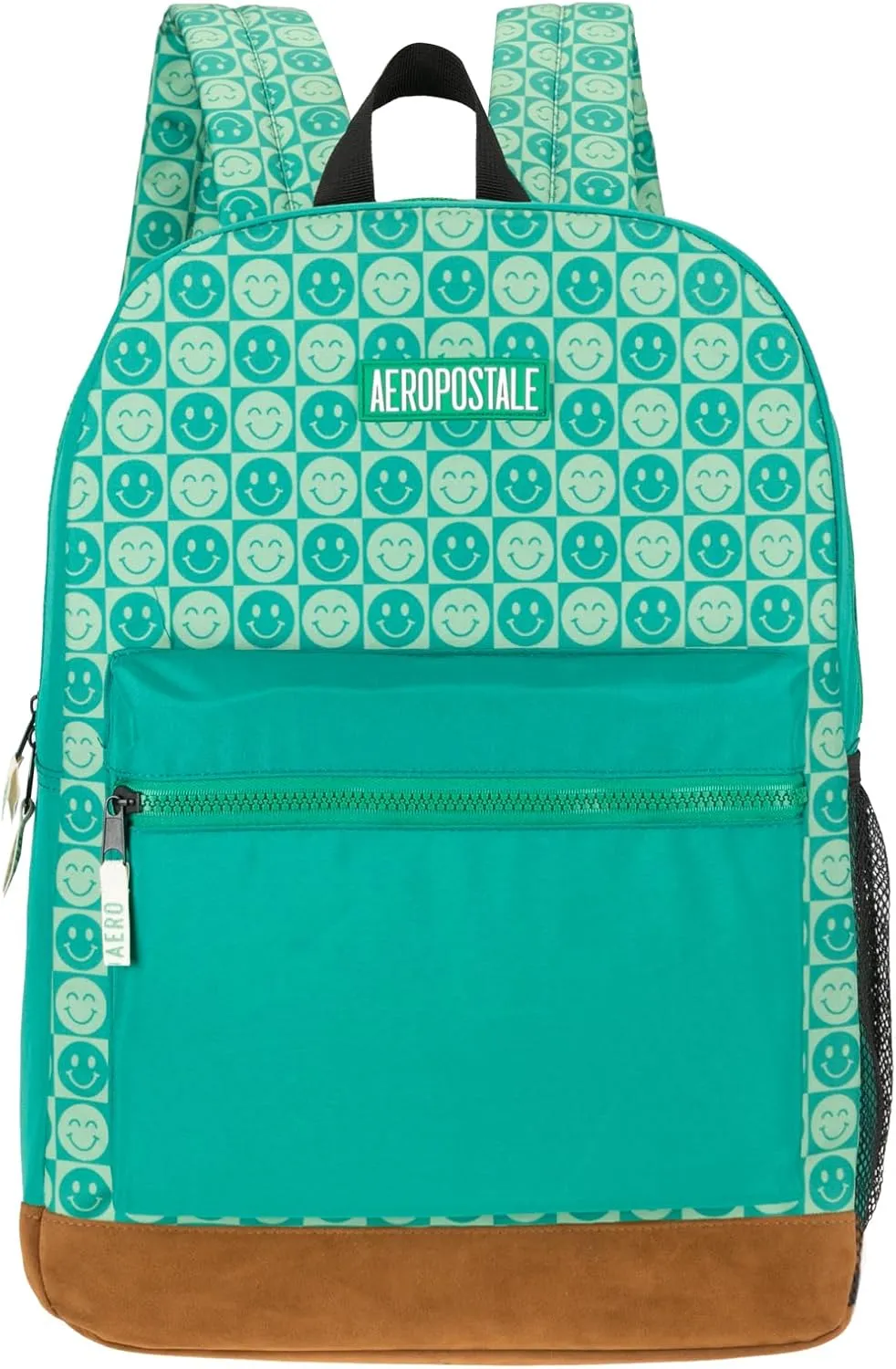 AEROPOSTALE Upgraded Fieldtrip Unisex Backpack - AE Mens and Womens Bag for Everyday Use (Be Happy Checker)
