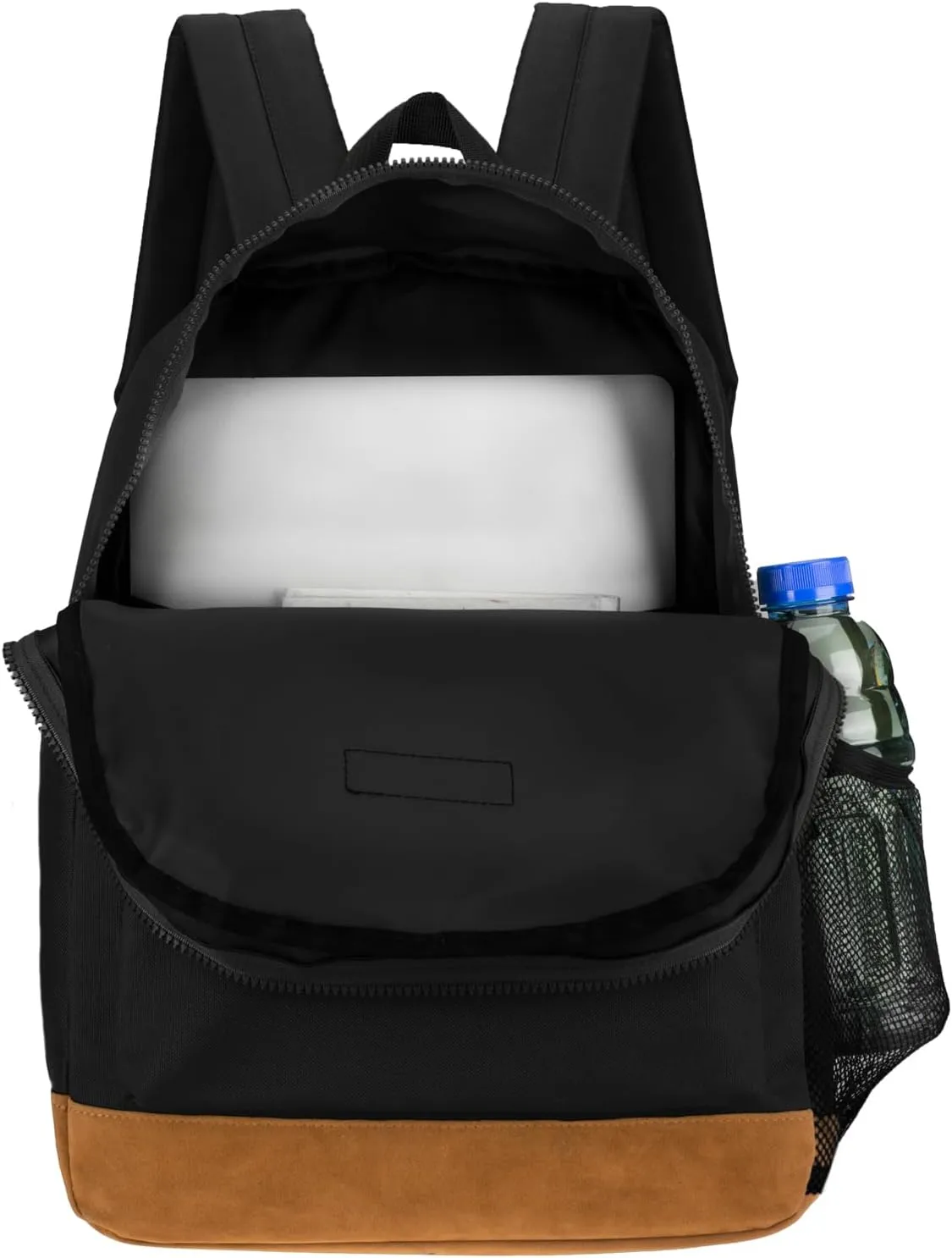 AEROPOSTALE Upgraded Fieldtrip Unisex Backpack - AE Mens and Womens Bag for Everyday Use (Black)