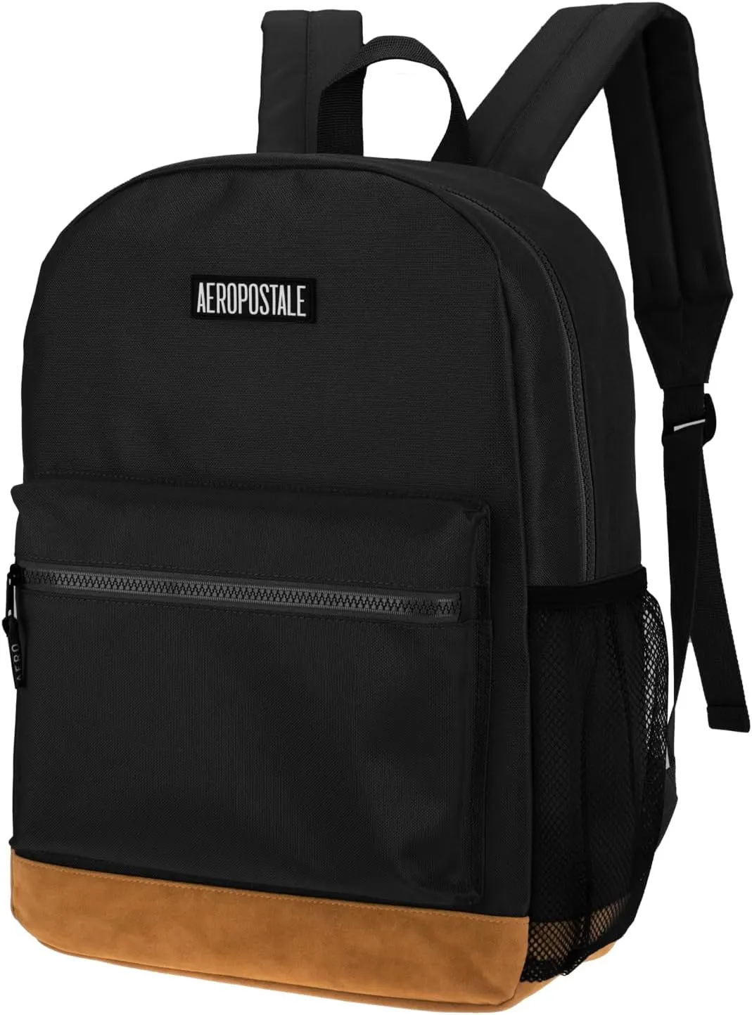 AEROPOSTALE Upgraded Fieldtrip Unisex Backpack - AE Mens and Womens Bag for Everyday Use (Black)