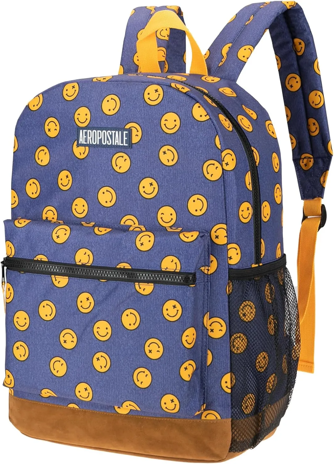 AEROPOSTALE Upgraded Fieldtrip Unisex Backpack - AE Mens and Womens Bag for Everyday Use (Happy Days)