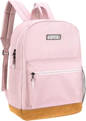 AEROPOSTALE Upgraded Fieldtrip Unisex Backpack - AE Mens and Womens Bag for Everyday Use (Roseberry)