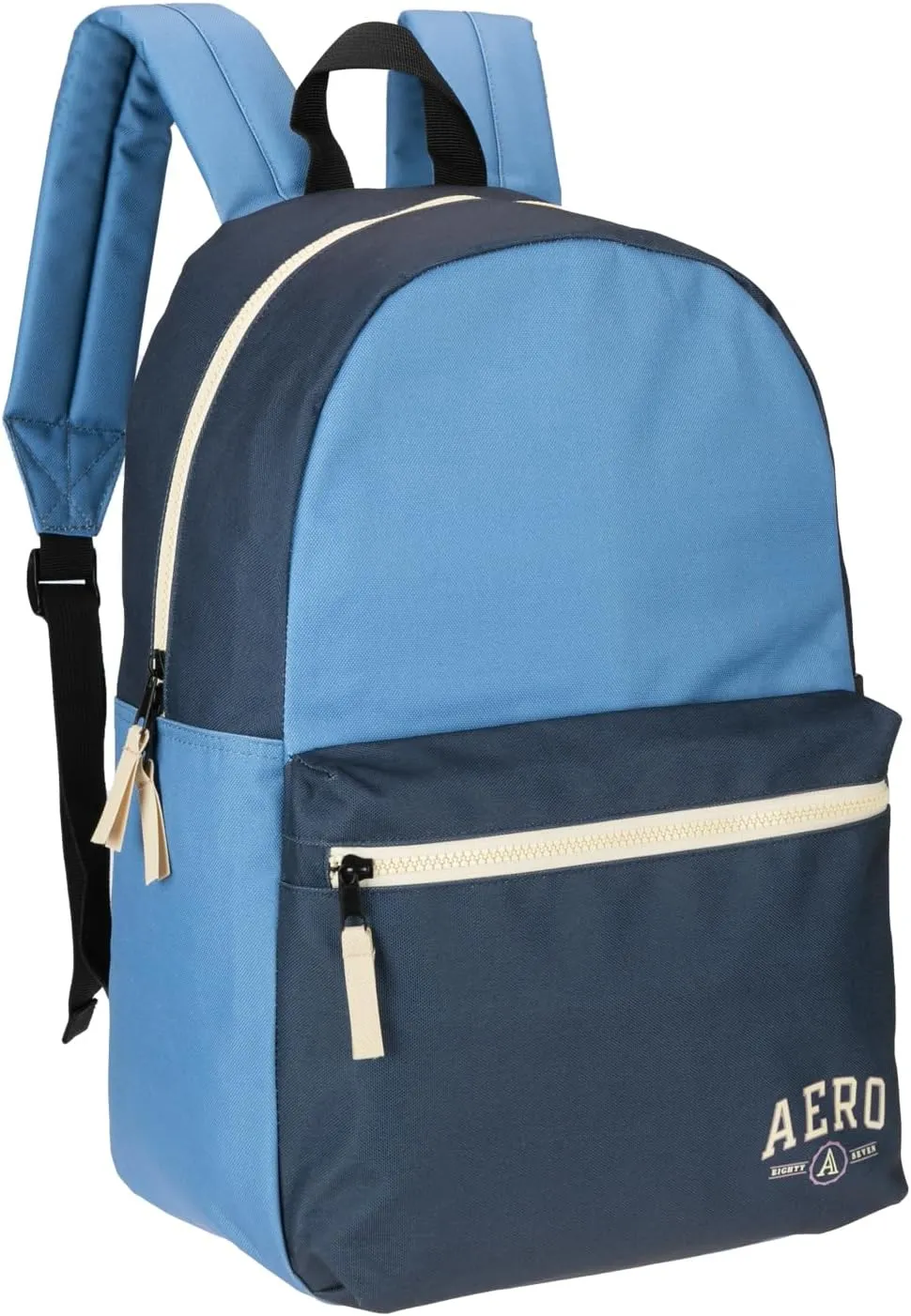 Aeropostale Wellington Unisex Backpack - Aero Mens and Womens Bag for Everyday Use (Navy)