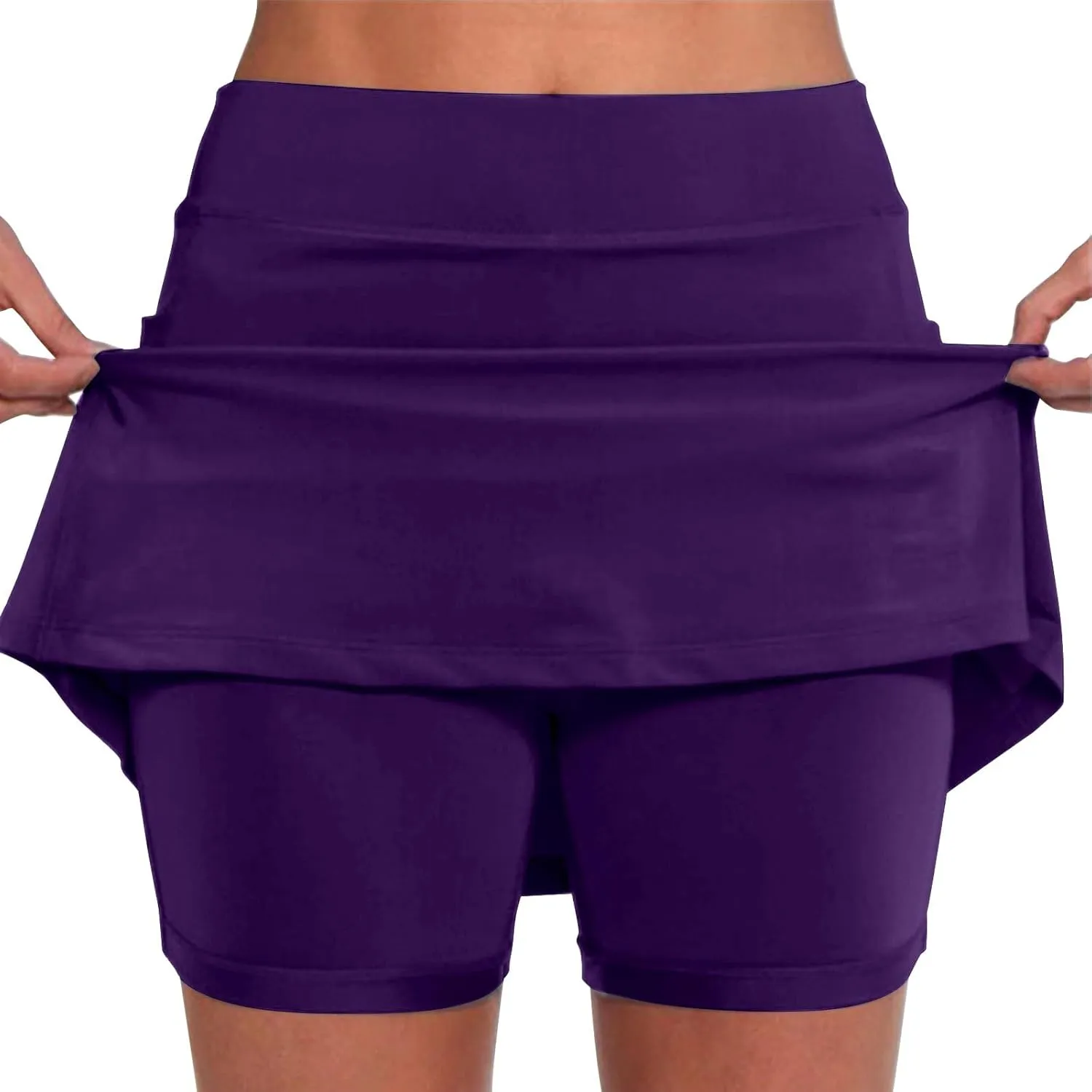 aihihe Pleated Skirts for Women Long Length Golf Shorts for Woman 5 Bike Shorts Women Plus Size