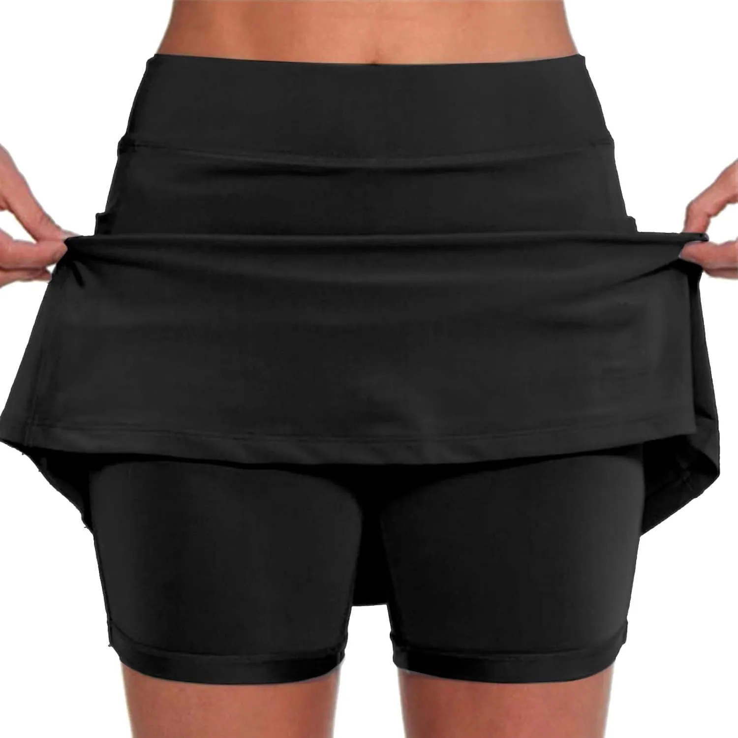 aihihe Pleated Skirts for Women Long Length Golf Shorts for Woman 5 Bike Shorts Women Plus Size