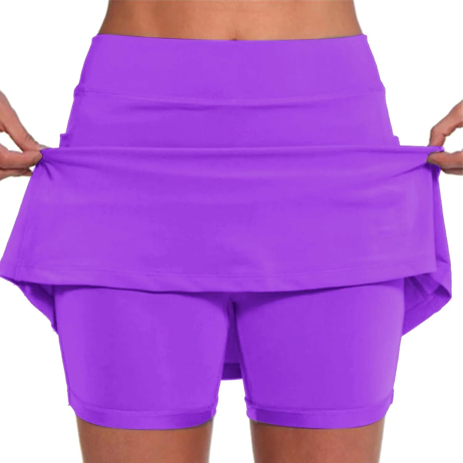 aihihe Pleated Skirts for Women Long Length Golf Shorts for Woman 5 Bike Shorts Women Plus Size