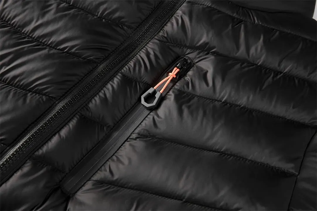 Alloaone Men Windbreaker Hooded Parkas Warm Jacket Lightweight Cotton Padded Jacket Coat