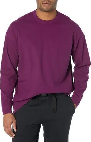 Amazon Aware Men's Oversized Heavyweight Cotton Long-Sleeve T-Shirt