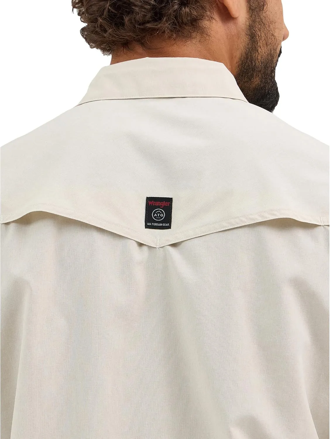 ATG by Wrangler Men's Western Drover Button-Down Shirt
