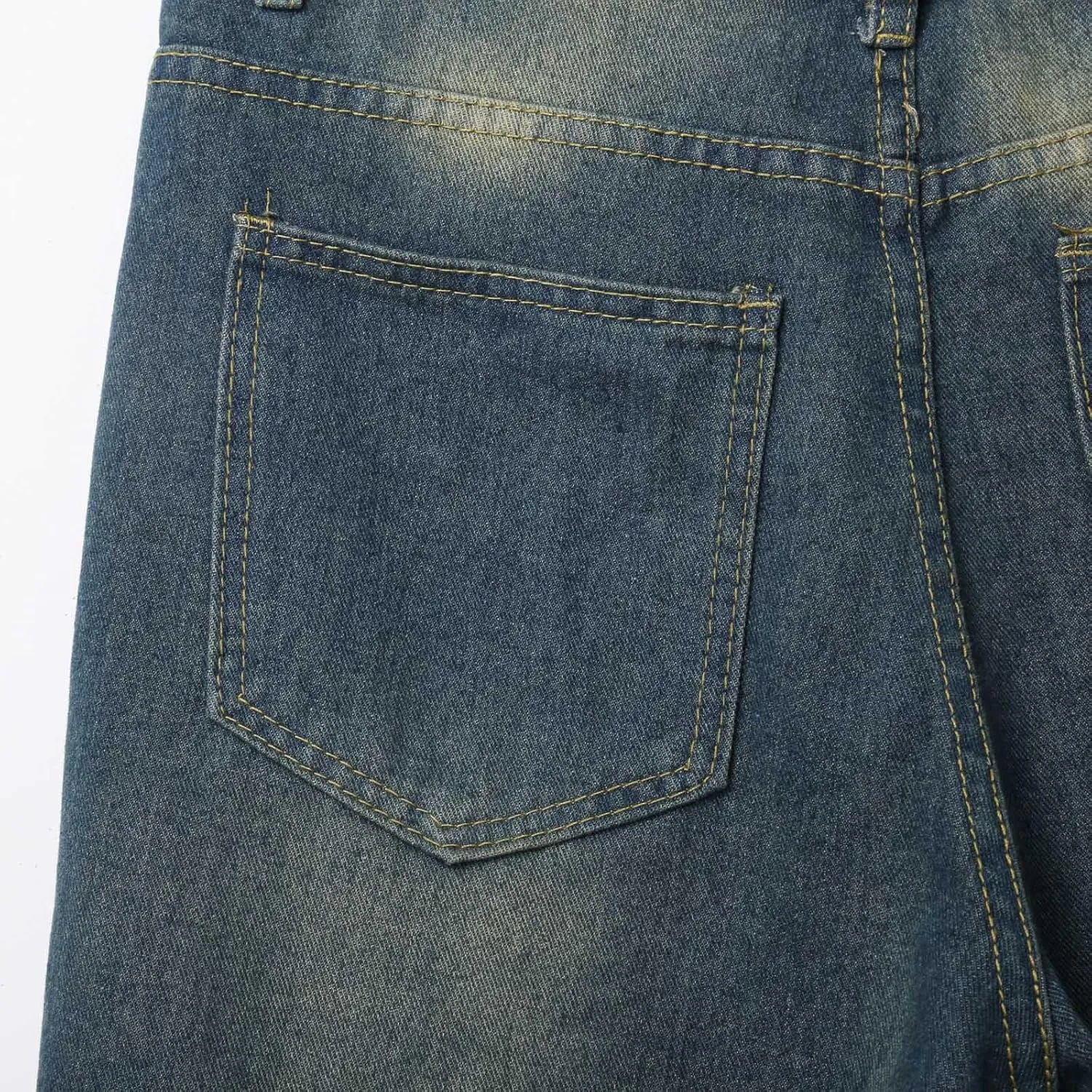 Baggy Jean Shorts for Men Casual Loose Fit Hip Hop Long Denim Shorts Trendy Outfits