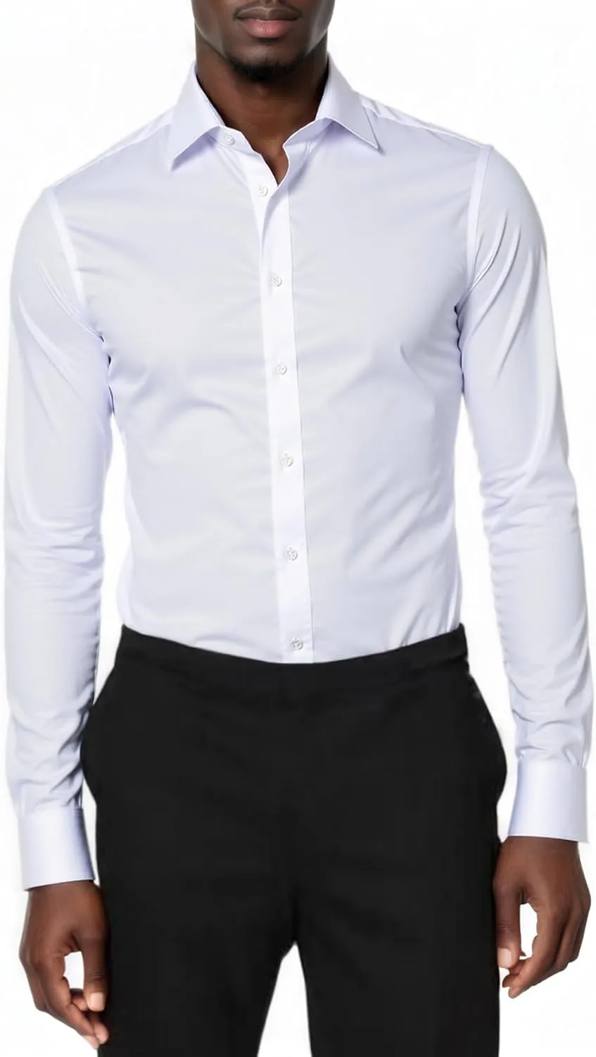 Beninos Men's Dress Shirts Casual Long Sleeve Button Down Shirt