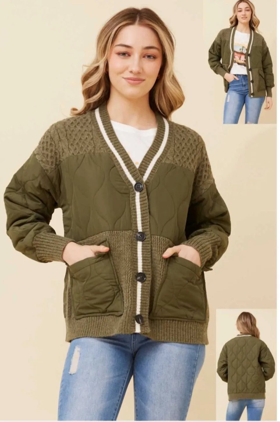 Bomber Jacket khaki
