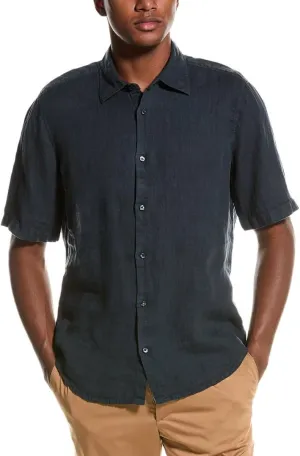 BOSS Men's Regular Fit Cotton Oxford Short-Sleeve Shirt