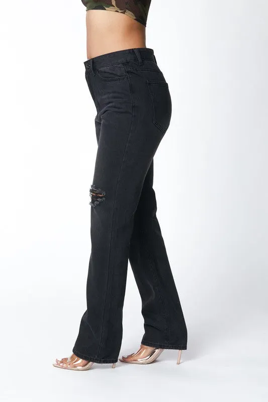 Boyfriend Wide Legs Jeans