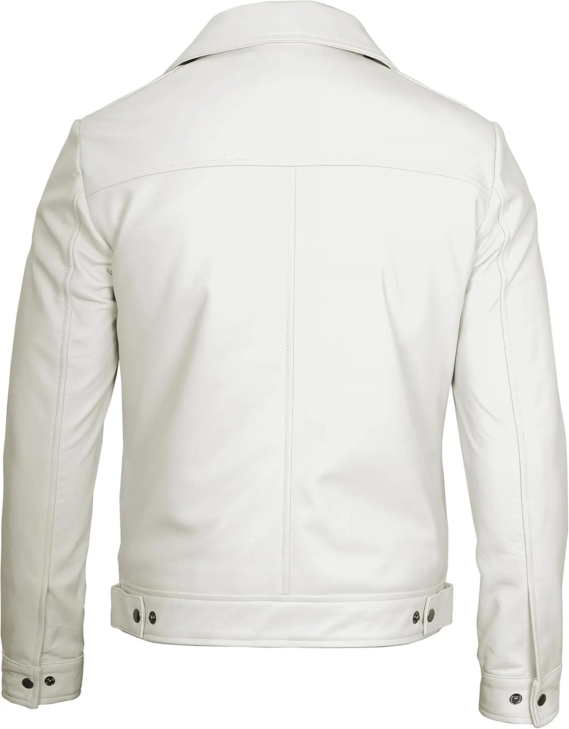 Brown Leather Jacket Men - Black Real Lambskin Mens Leather Jacket