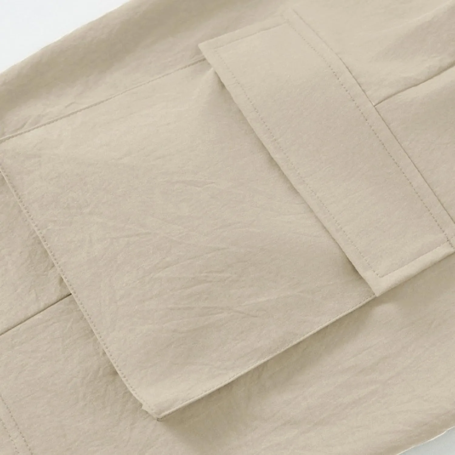 Cargo Shorts for Men Stretch Waist Drawstring Slim Fishing Hiking Long Chino Shorts Lounge Work Pants Multi Pockets