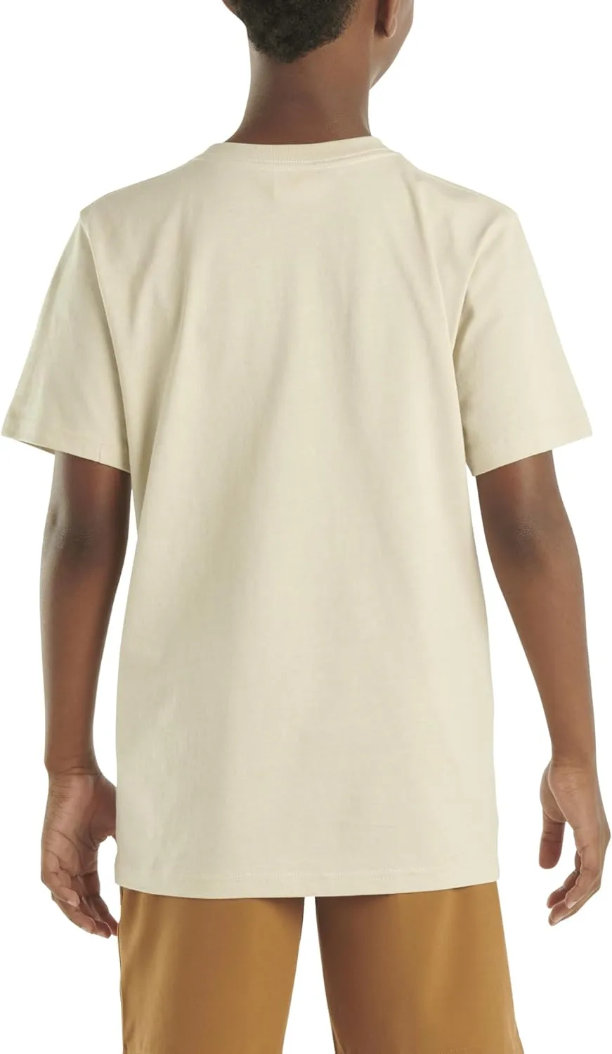 Carhartt Boys' Knit Short Sleeve Crewneck Logo T-Shirt