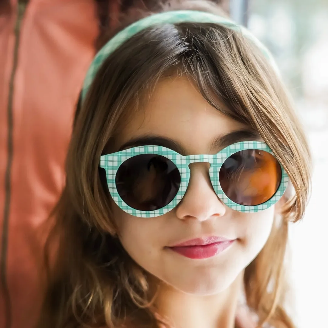 Classic Sunglasses, Fern Plaid