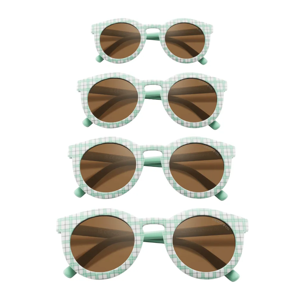 Classic Sunglasses, Fern Plaid