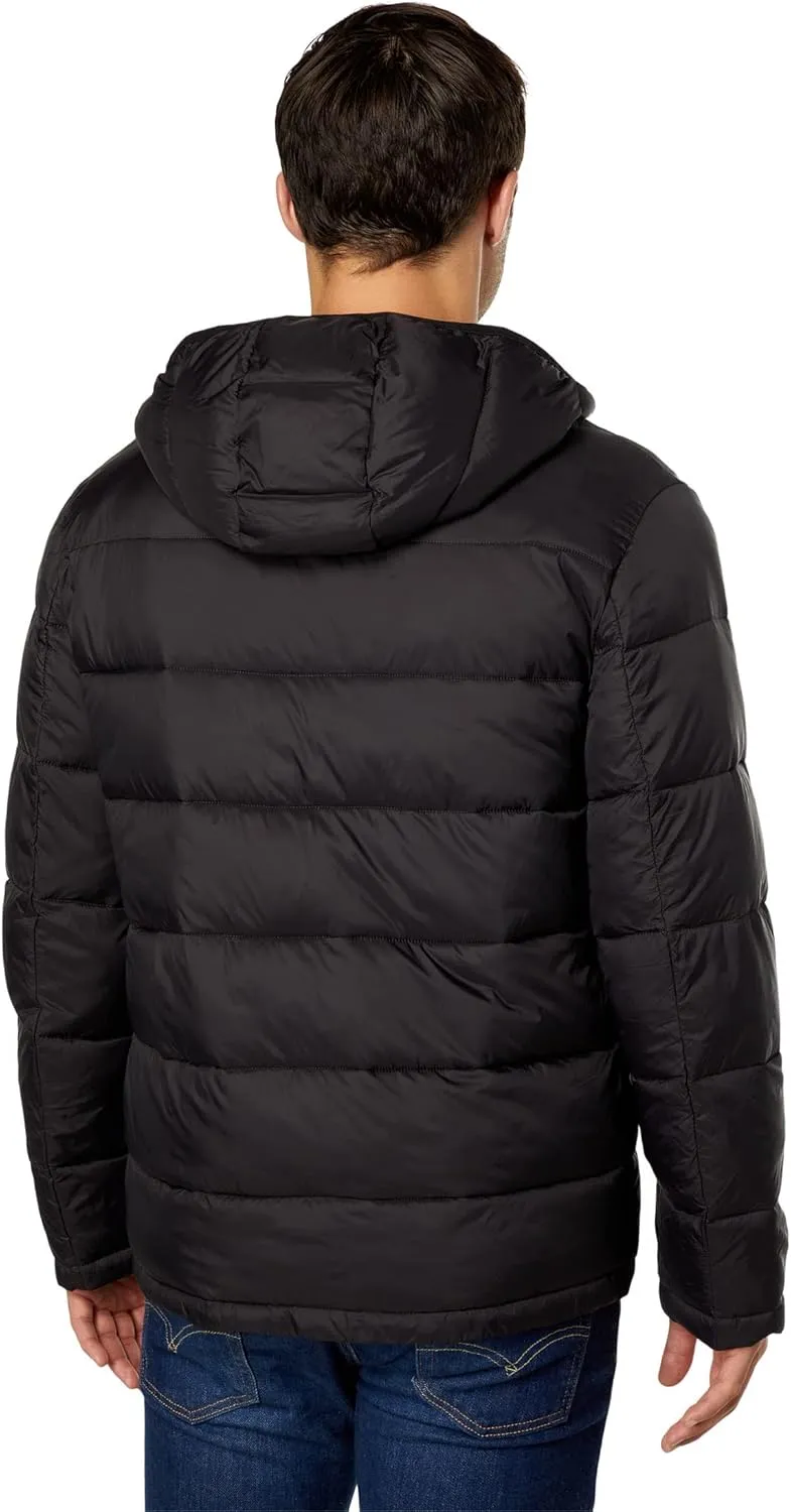 Cole Haan Men's Hooded Nylon Puffer Jacket