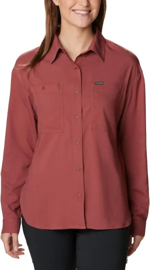 Columbia Women's Plus Size Silver Ridge Utility Long Sleeve Shirt