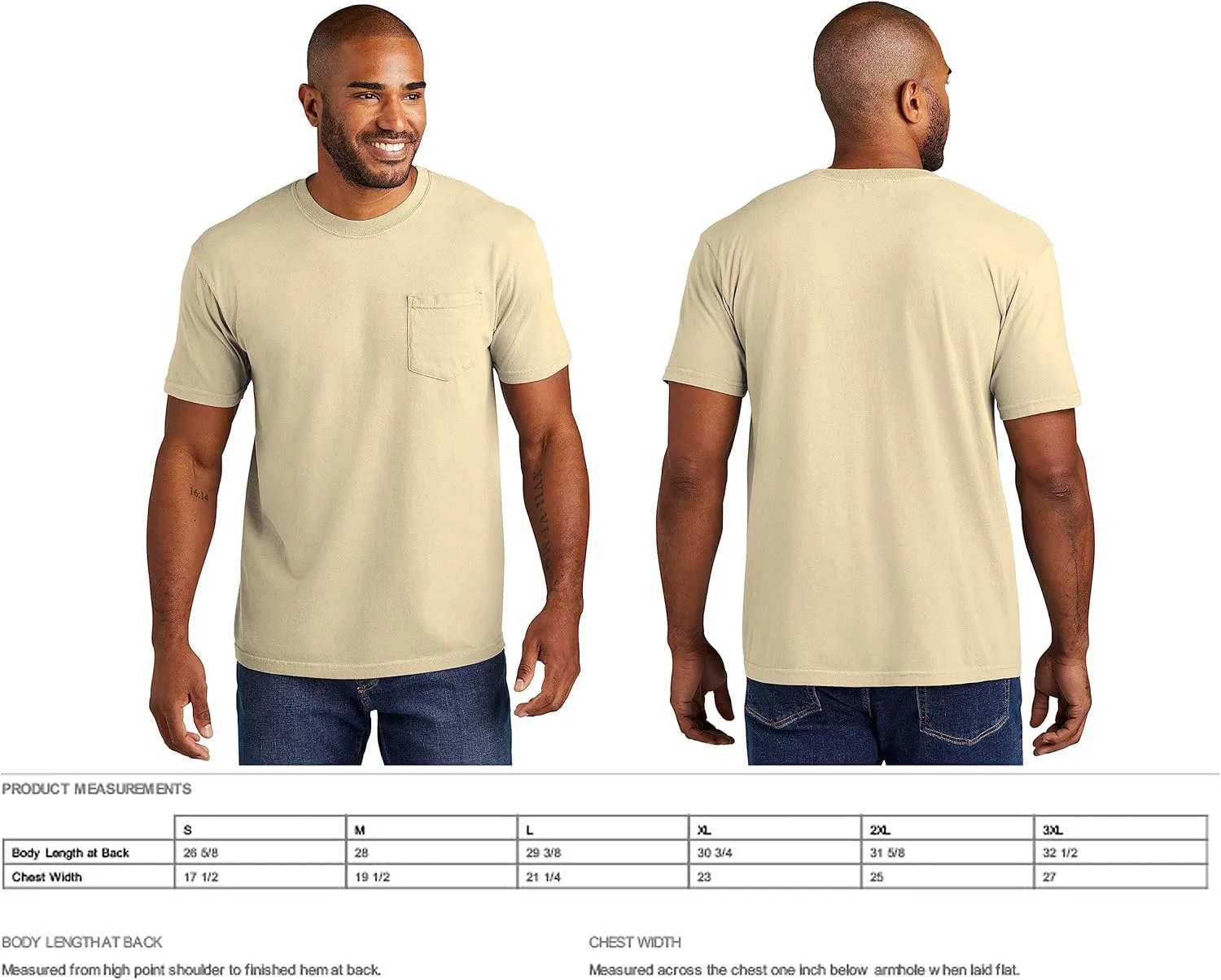 Comfort C1717 Colors 6.1 oz. Ringspun Garment-Dyed T-Shirt