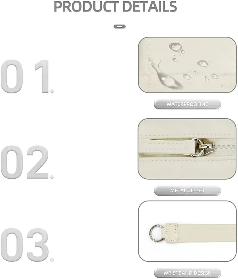 Convely Essential Wristlet, 2025 New Wristlet Wallets for Women, Wristlet Wallets with 3 Zipper Purse