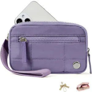 Convely Essential Wristlet, 2025 New Wristlet Wallets for Women, Wristlet Wallets with 3 Zipper Purse