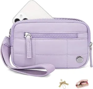 Convely Essential Wristlet, 2025 New Wristlet Wallets for Women, Wristlet Wallets with 3 Zipper Purse