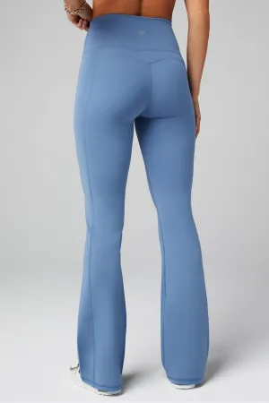 Fabletics Women's Oasis Pureluxe High-Waisted Kick Flare, Light Compression, Buttery Soft