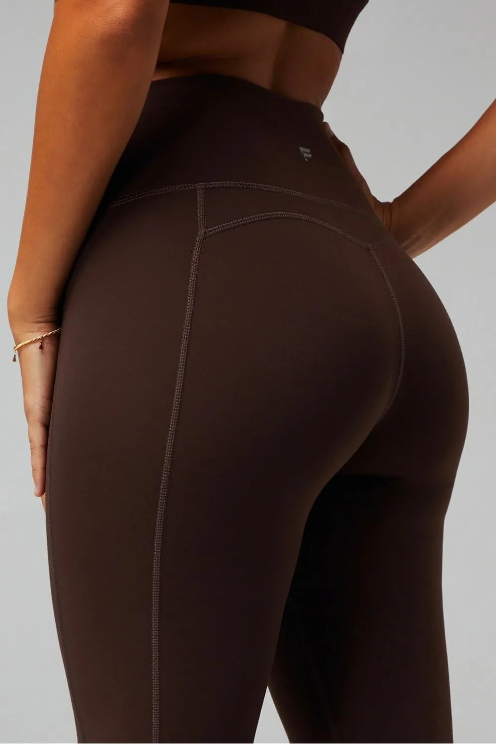 Fabletics Women's Oasis Pureluxe High-Waisted Kick Flare, Light Compression, Buttery Soft