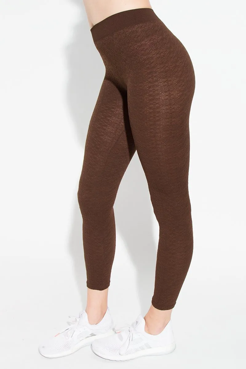 Floral Texture Leggings