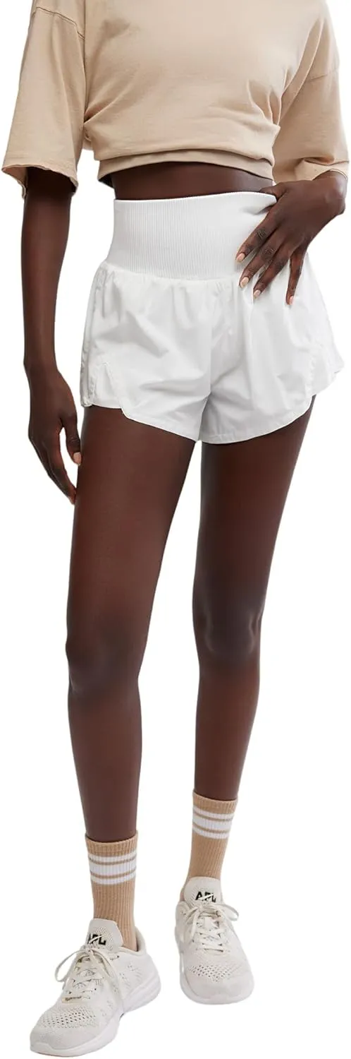 Free People Women's Carpe Diem Shorts, White