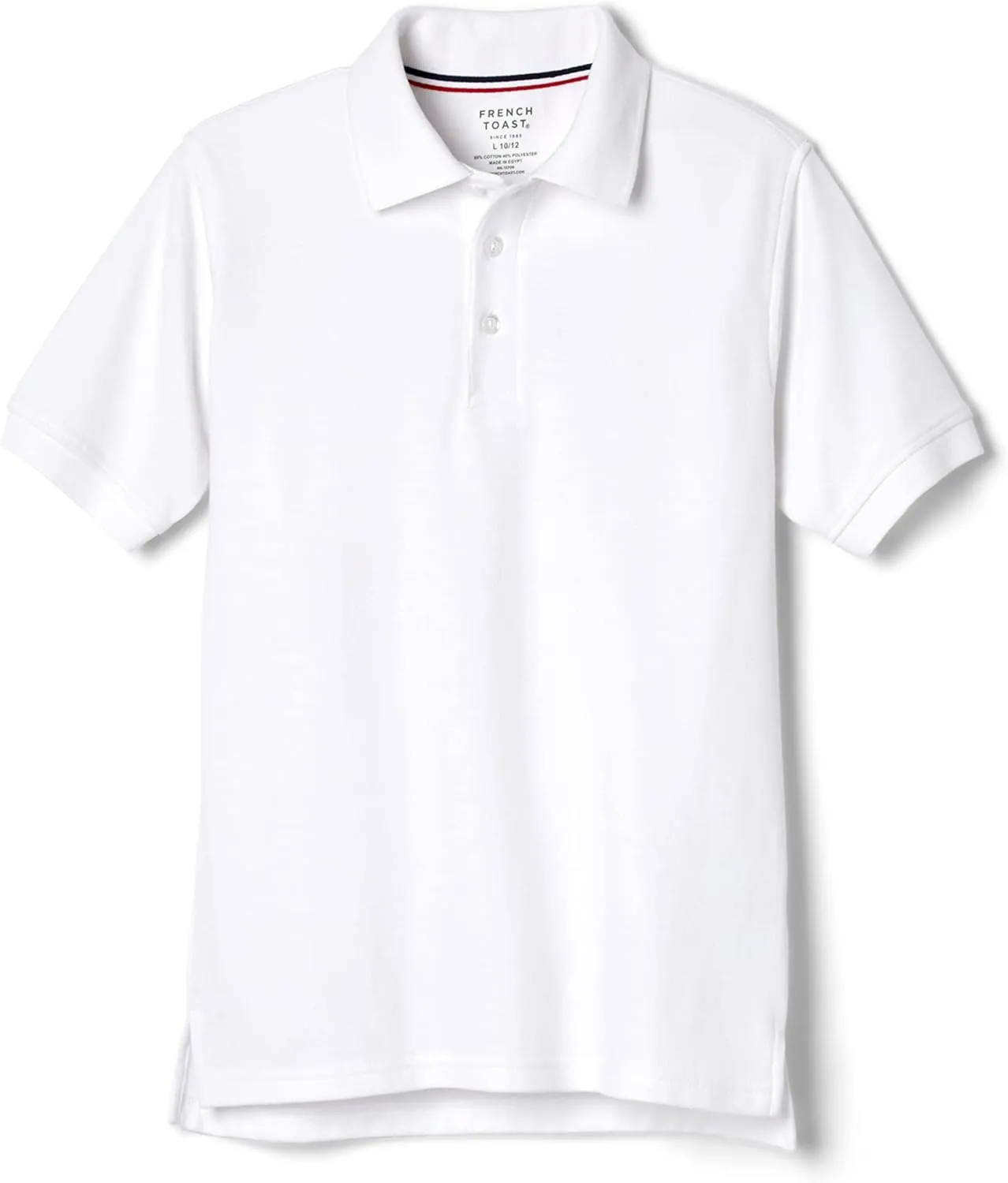 French Toast Boys' Short Sleeve Pique Polo T-Shirt