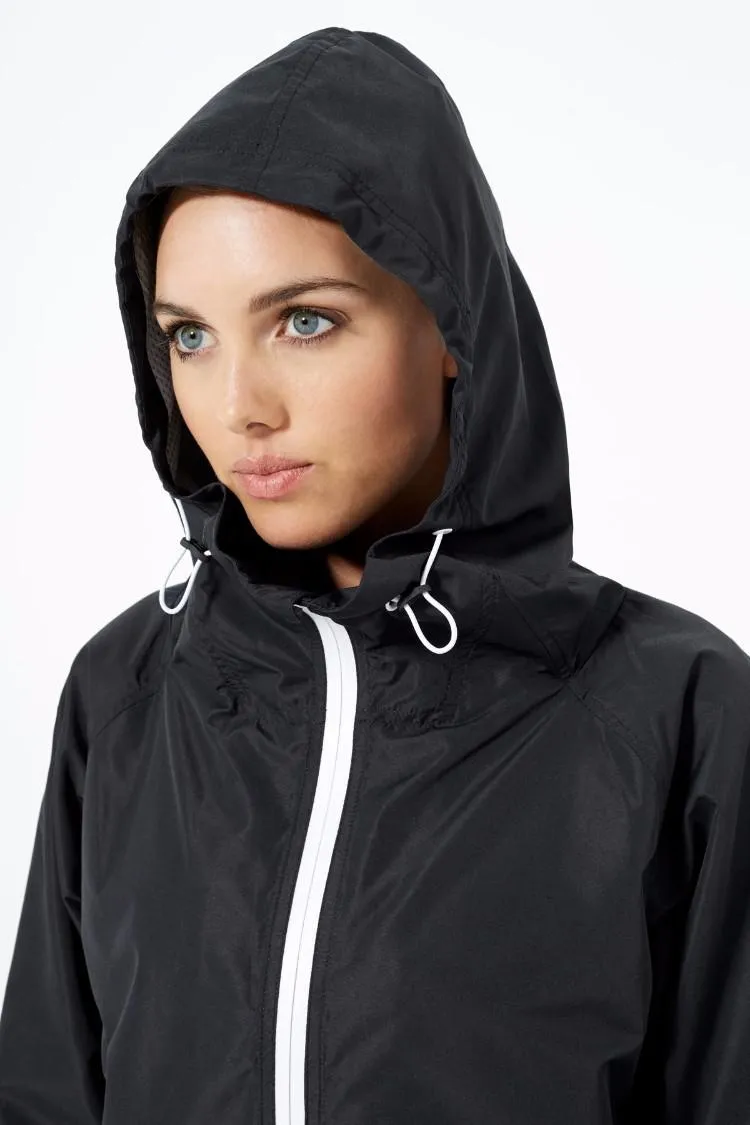 Futura Hooded Rain Jacket - Black