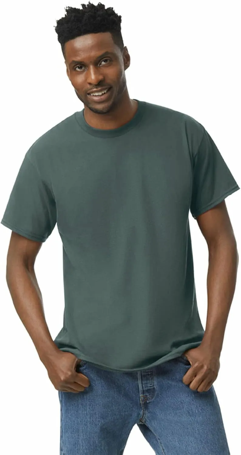 Gildan Unisex Adult Heavy Cotton T-Shirt, Style G5000, Multipack