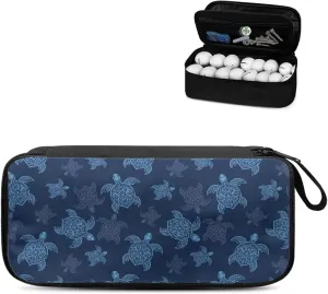 Golf Ball Bag Pouch, Golf Essentials Accessory Bag, Golf Valuables Pouch Golf Gifts for Men Golf Accessories Case Bag