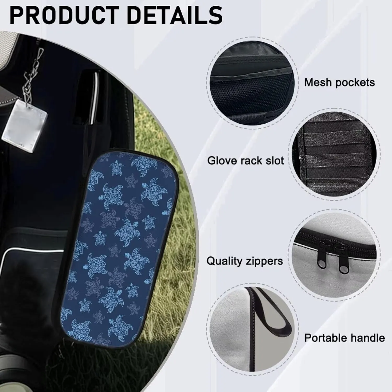 Golf Ball Bag Pouch, Golf Essentials Accessory Bag, Golf Valuables Pouch Golf Gifts for Men Golf Accessories Case Bag