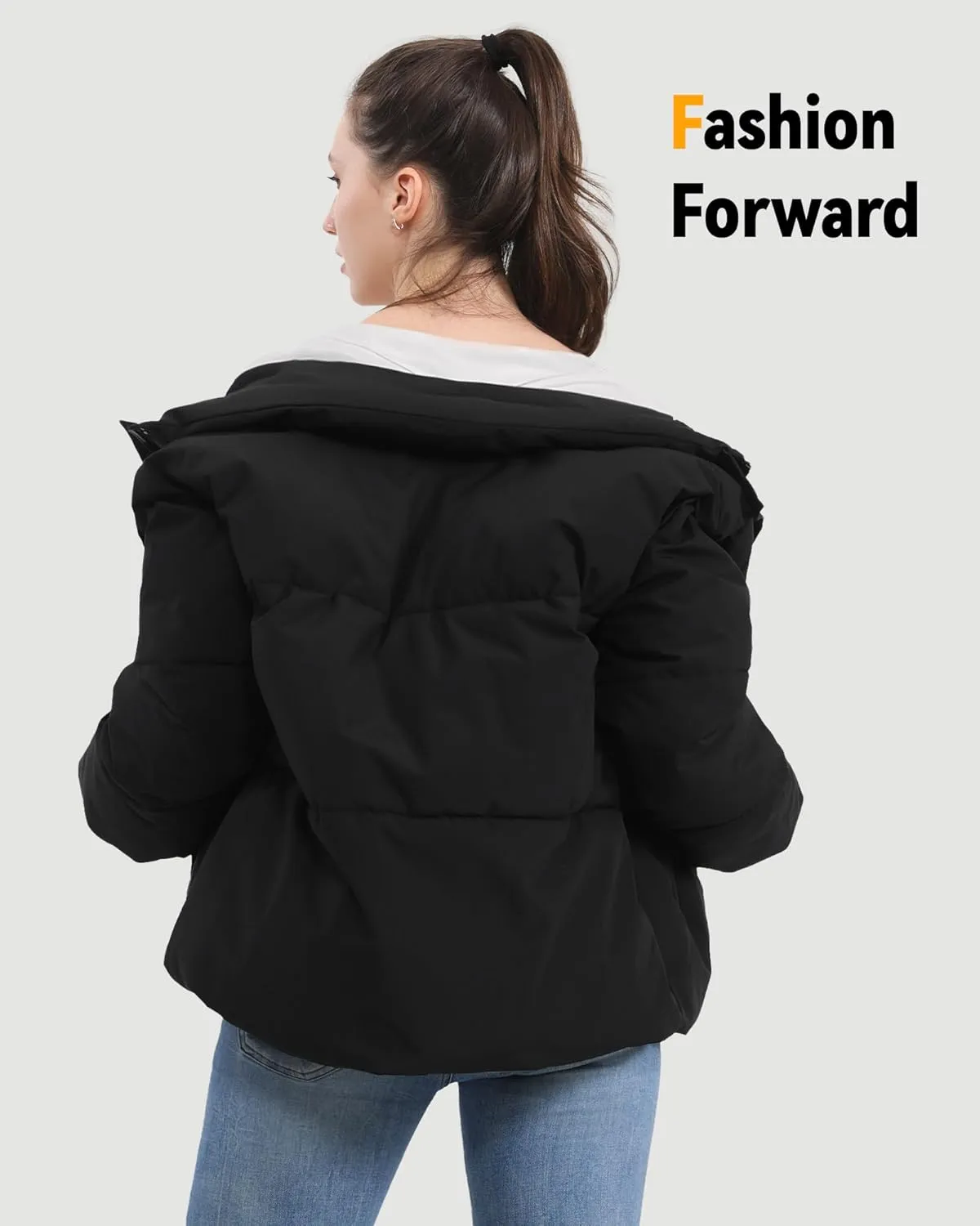 Graphene Women Heated Jacket 12V Fast Charge 18400mAh Large Capacity