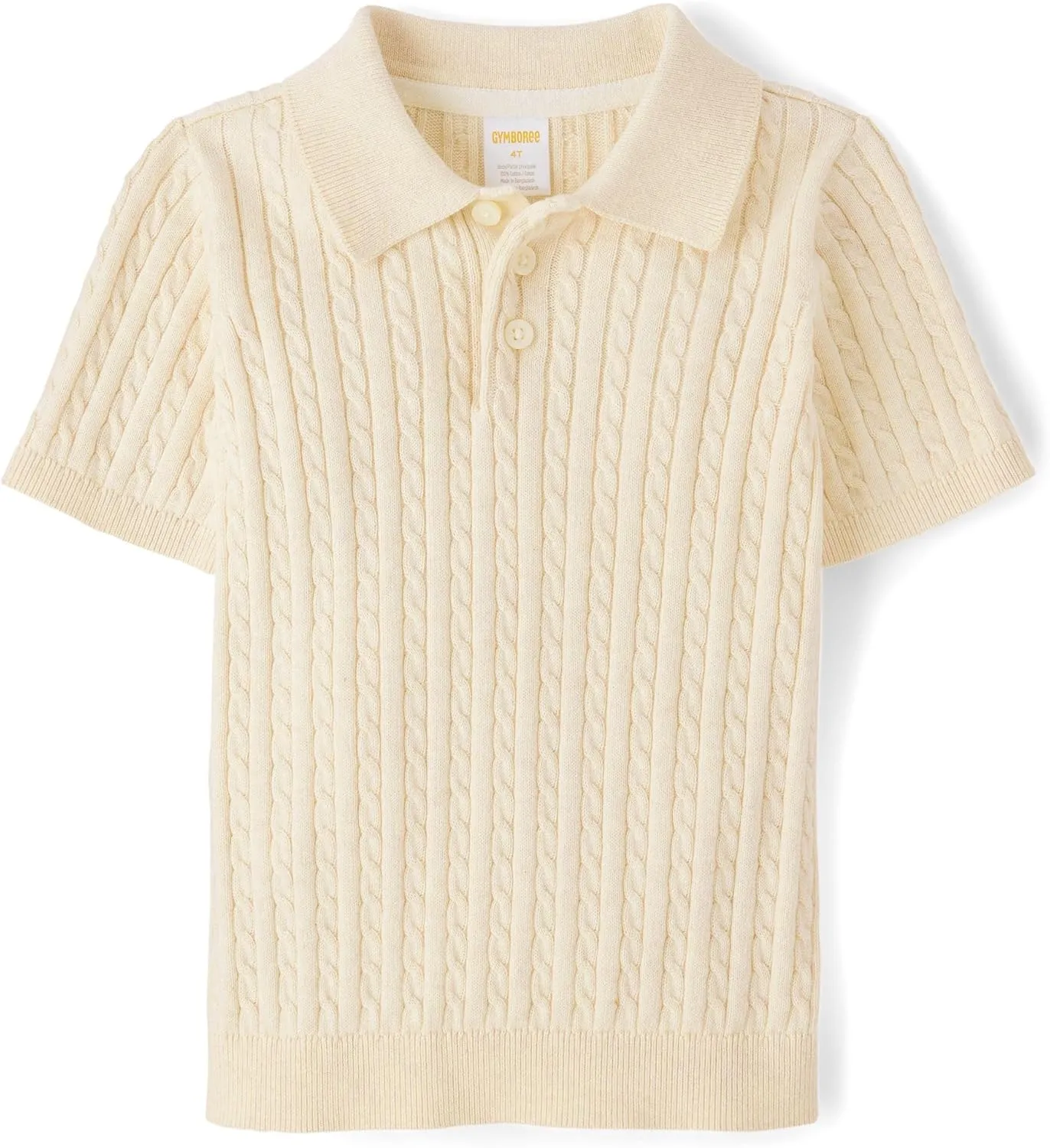 Gymboree boys And Toddler Short Sleeve Knit Sweater Polo Shirt