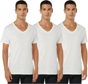 Hanes Ultimate Men's 6-Pack Best V-Neck T-Shirt