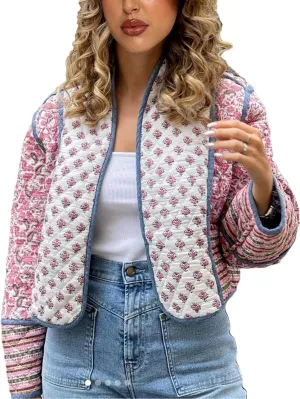 HangNiFang Women's Oversized Quilted Pullover Puffer Jacket with Hood Winter Coat with Pockets