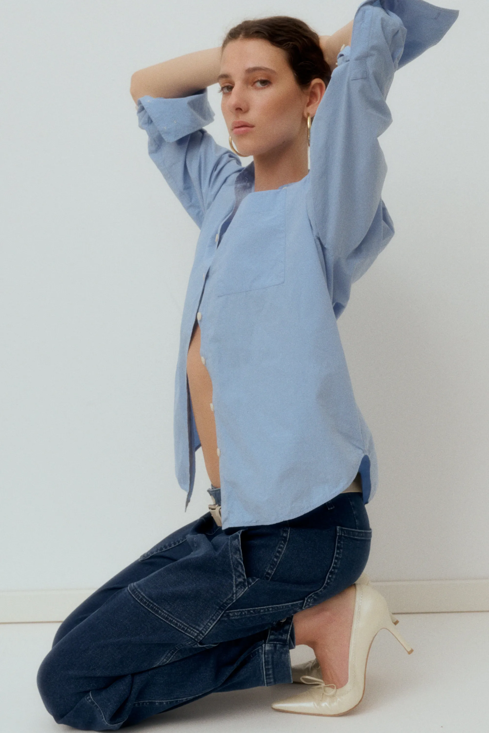 IVY-New Tanja Worker Jeans Wash Fabio