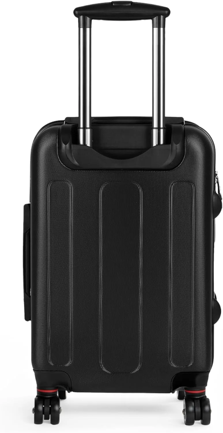 June in Color Nope.  Durable Hard-Shell Carry-On Travel Bag with 360 Spinner Wheels & Secure Lock for Stress-Free Travel