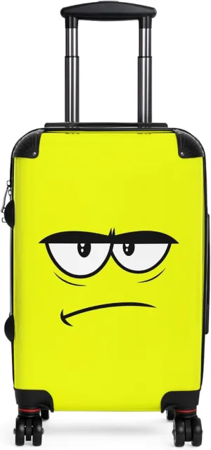 June in Color Nope.  Durable Hard-Shell Carry-On Travel Bag with 360 Spinner Wheels & Secure Lock for Stress-Free Travel