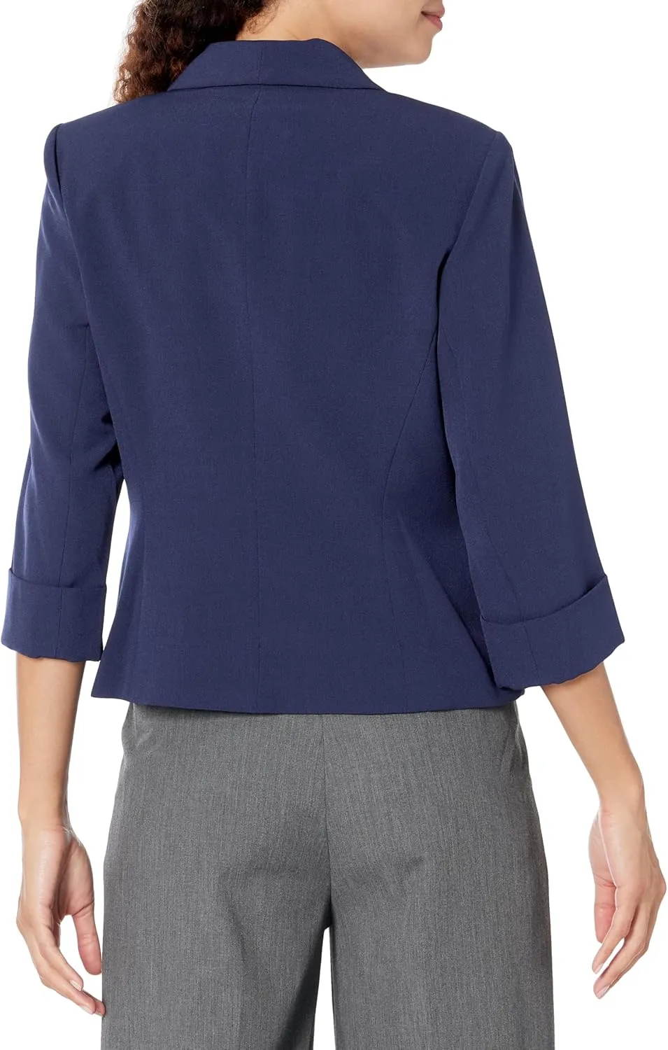 Kasper Women's Drape Neck Cardigan-Style Blazer