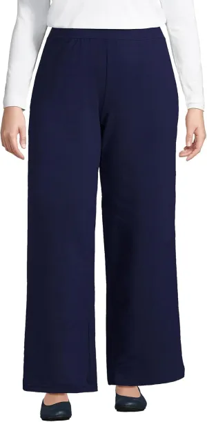 Lands' End Women's Starfish High Rise Wide Leg Pants