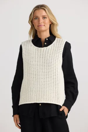 Maddison Vest - Off White