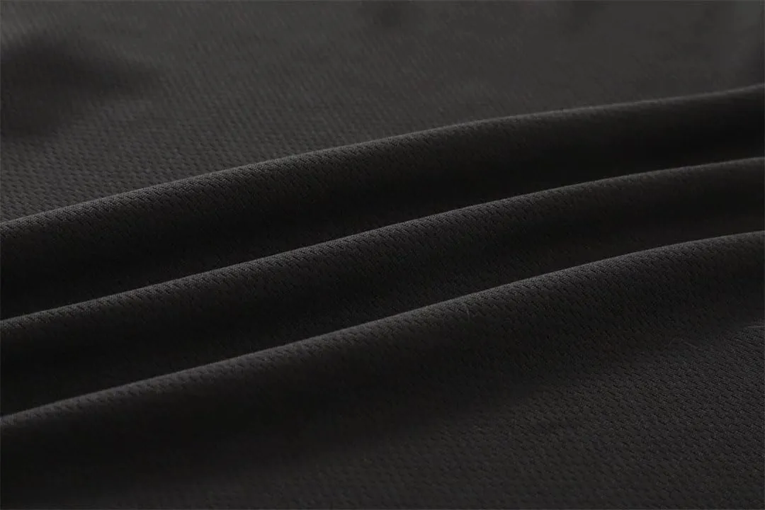 Men Solid Knit Polyester Running Quick Dry T-Shirts